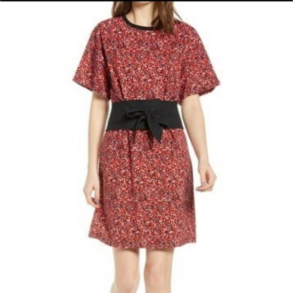 REBECCA Minkoff Marta Floral Print Sash Waist - Picture 2 of 13